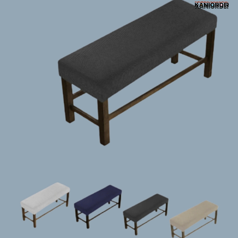 벤치 커버 피아노 의자 리폼 덮개 긴 사각 방석 카페 130x150cm - 상품 이미지