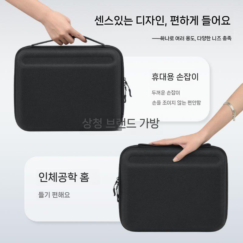 리전 Y900 태블릿 보호 케이스 13인치 가방 하드 쉘 내부 라이너 가죽 파우치 - 상세 이미지 4