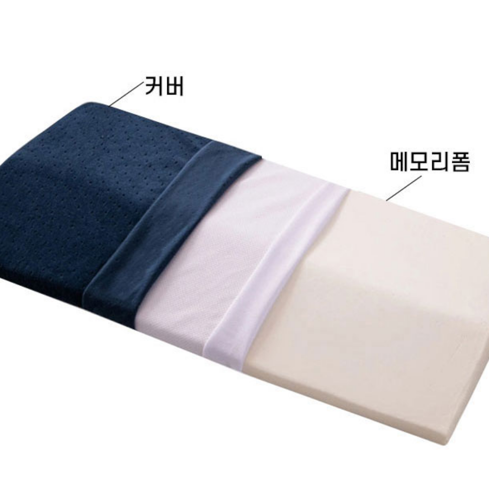 잘때허리쿠션 베개 요추 받침대 등받이베개 - 상세 이미지 2