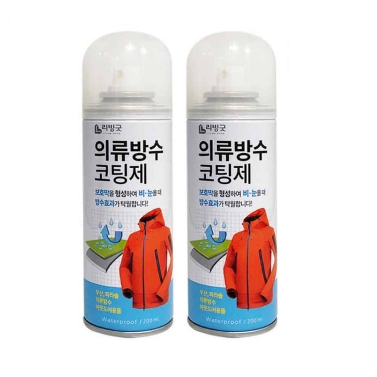 의류방수 코팅제 200ml 운동화방수스프레이 의류방수코팅스프레이 신발발수 섬유방수코팅제 - 상품 이미지