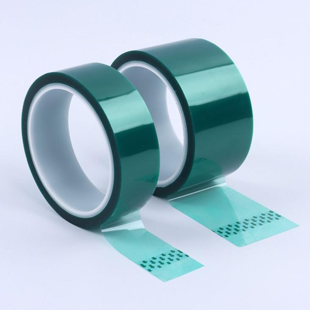 50mm 33M 고열 내열실리콘테이프 녹색 잔사없는테이프 - 상품 이미지