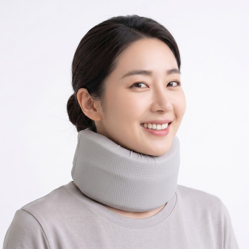 시감마켓 편안 목보호대 거북 목 디스크 경추 보호대 쿠션형 - 상세 이미지 2