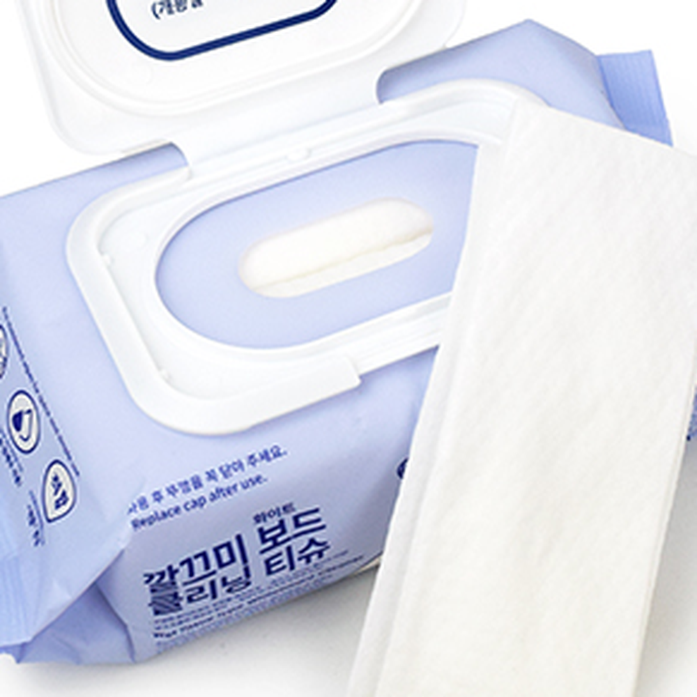 깔끔이세정사무실용보드클리닝티슈 마커자국제거교실용화이트보드티슈 양면사용가능 30매 - 상세 이미지 4