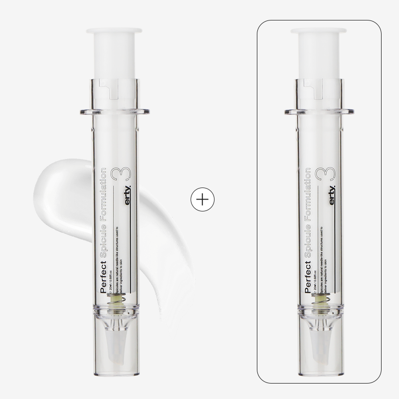 (1+1) 에르띠 퍼펙트 스피큘 포뮬레이션 20ml 수분 탄력 안색개선+샘플증정품 - 상품 이미지