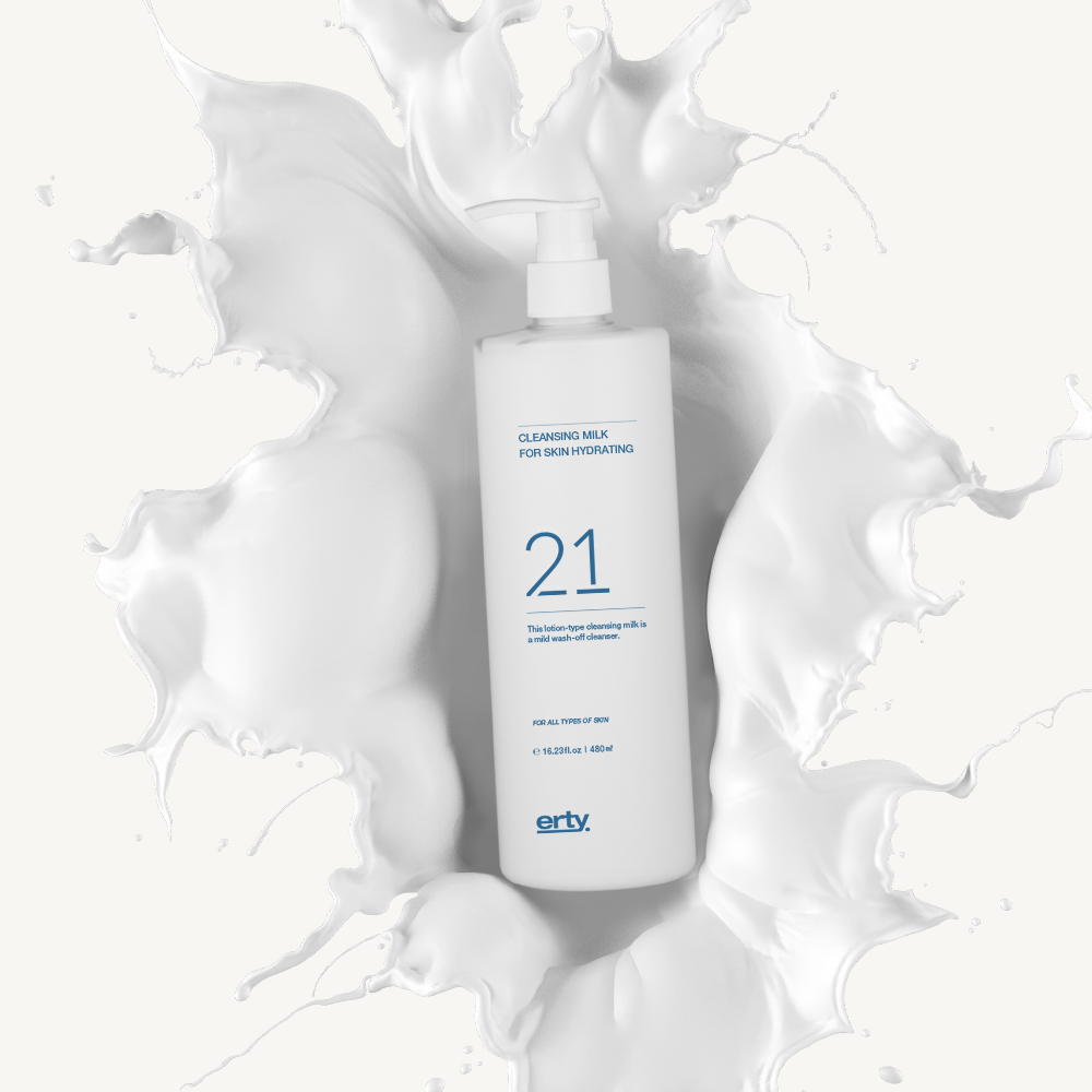 에르띠 21 클렌징 밀크 포 스킨 하이드레이팅 480ml 수분 진정+샘플증정품 - 상세 이미지 3