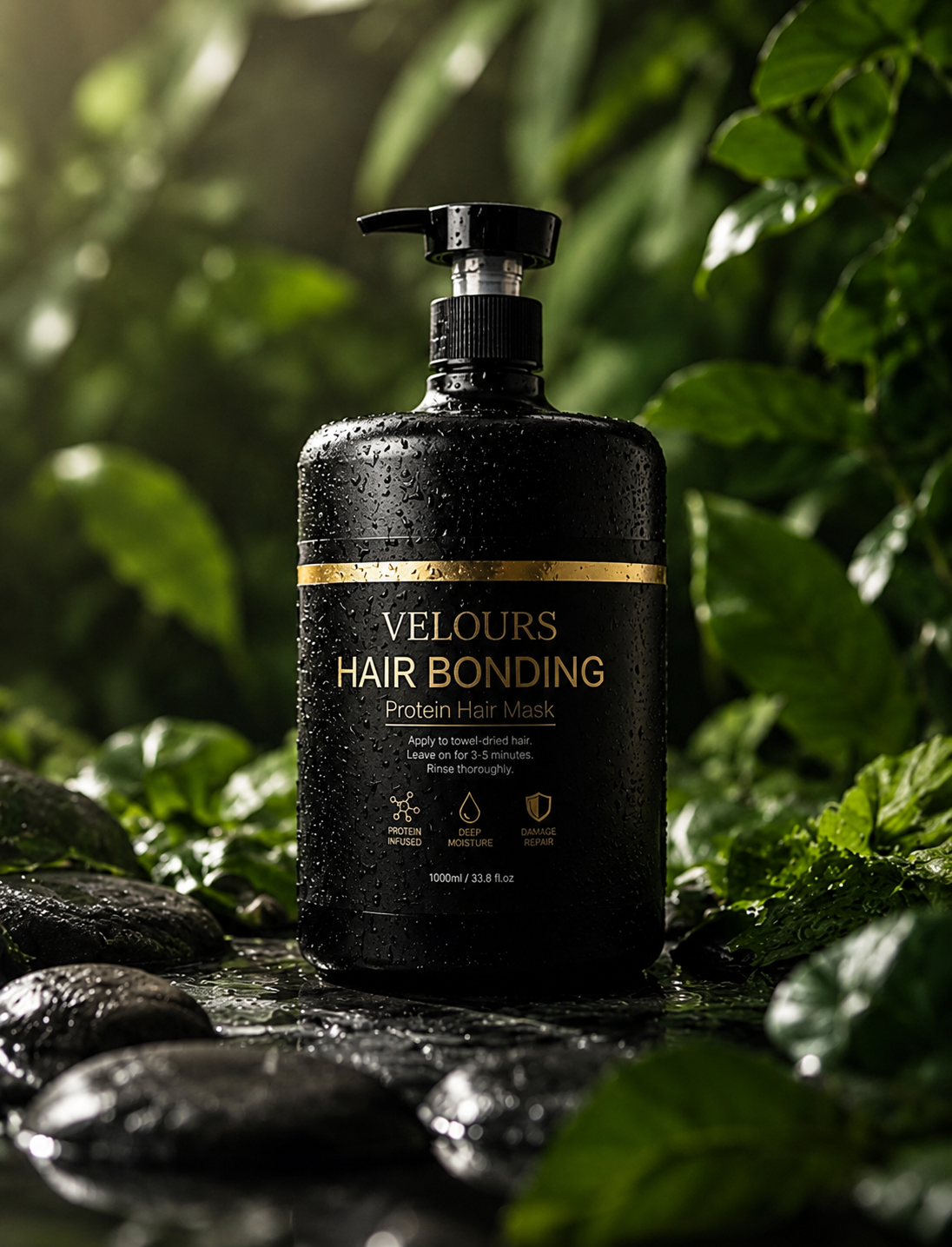 벨루아 헤어본딩 미용실 트리트먼트 전문가용 극손상 단백질 클리닉 헤어팩 1000ml - 상세 이미지 3