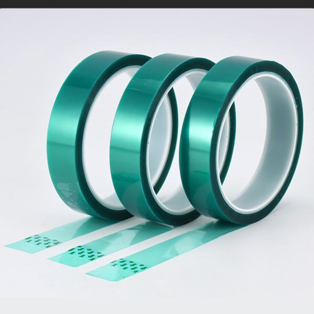 15mm 33M 고열 내열실리콘테이프 녹색 잔사없는테이프 - 상품 이미지