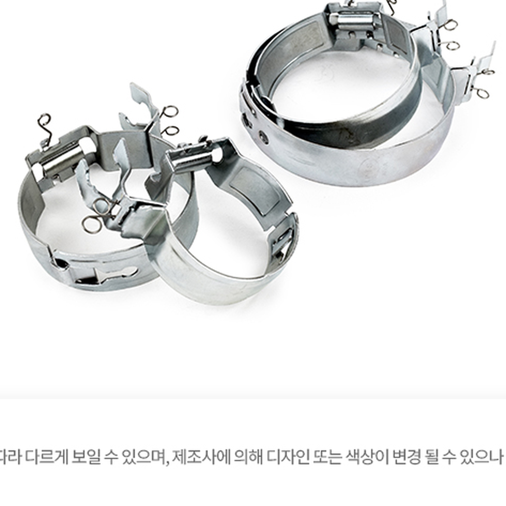강력지지벽면설치배관행거 철소재배관설비 클립형체결천장고정파이프행거 50A - 상세 이미지 3