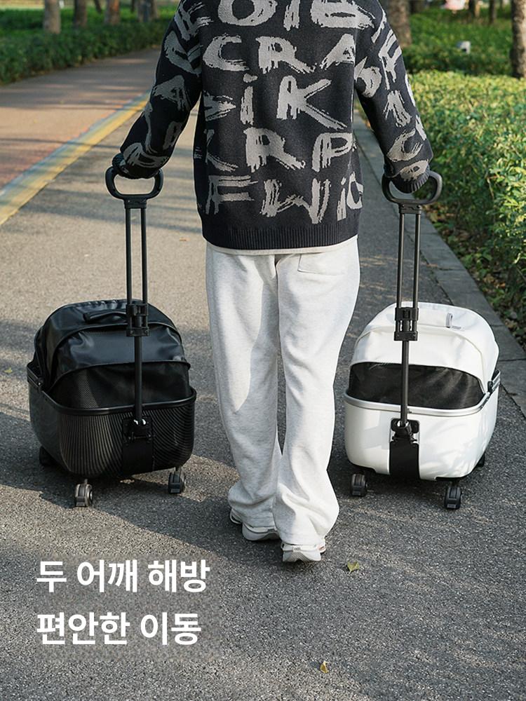 펫모차 강아지웨건 반려견유모차 - 상세 이미지 3