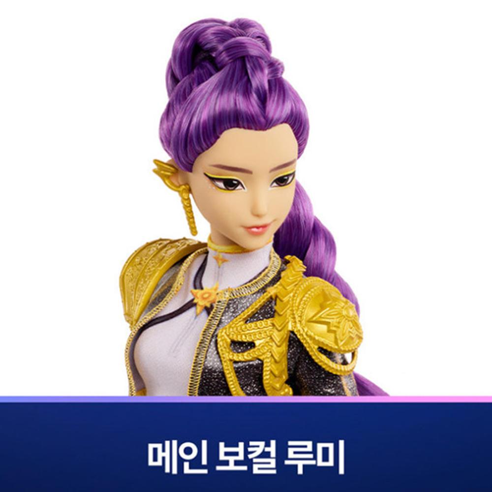 마텔 케데헌 케이팝 데몬 헌터스 싱잉돌 루미 피규어 인형 굿즈 코어패션돌 장난감 스티커세트 - 상세 이미지 4