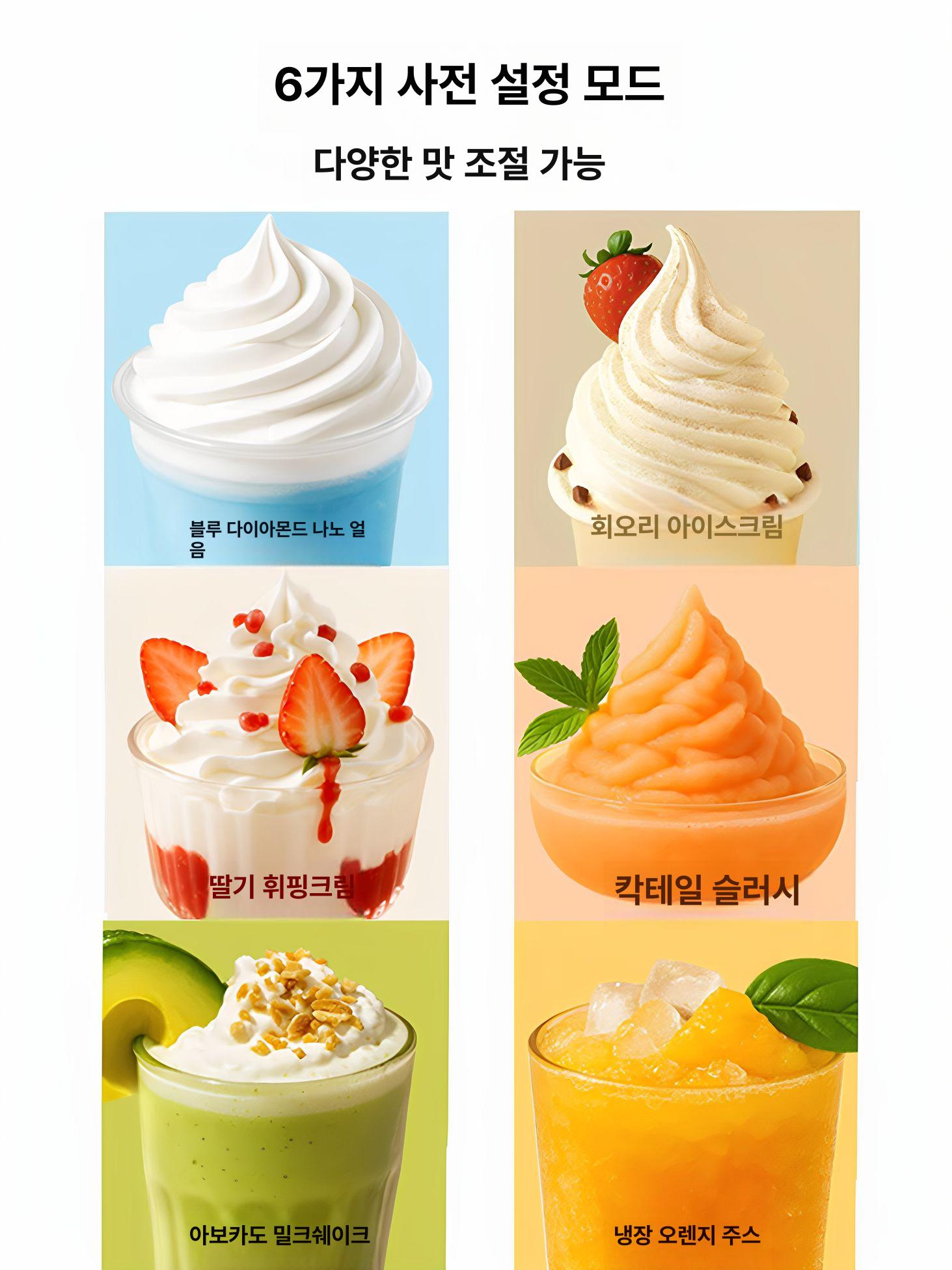 슬러시기계 가정용 미니 디스펜서 스무디 메이커 전동 블렌더 YM - BSJ01 - 상세 이미지 4