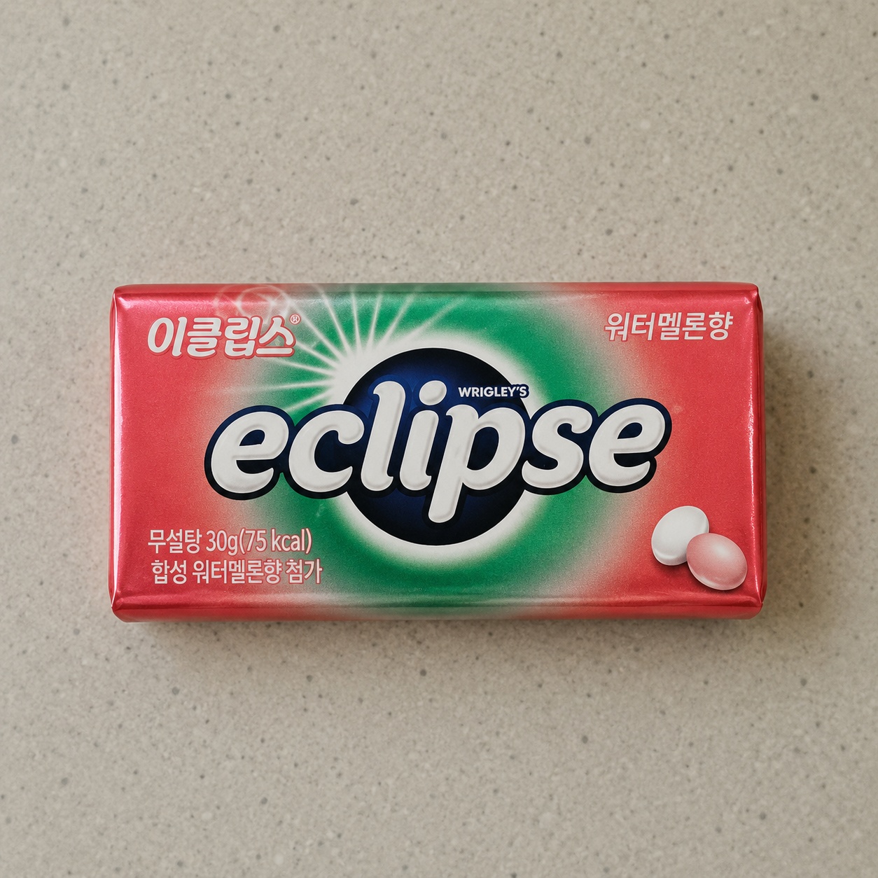 이클립스 캔디 무설탕 금연사탕 입냄새제거 워터멜론, 31g, 5개 - 상품 이미지