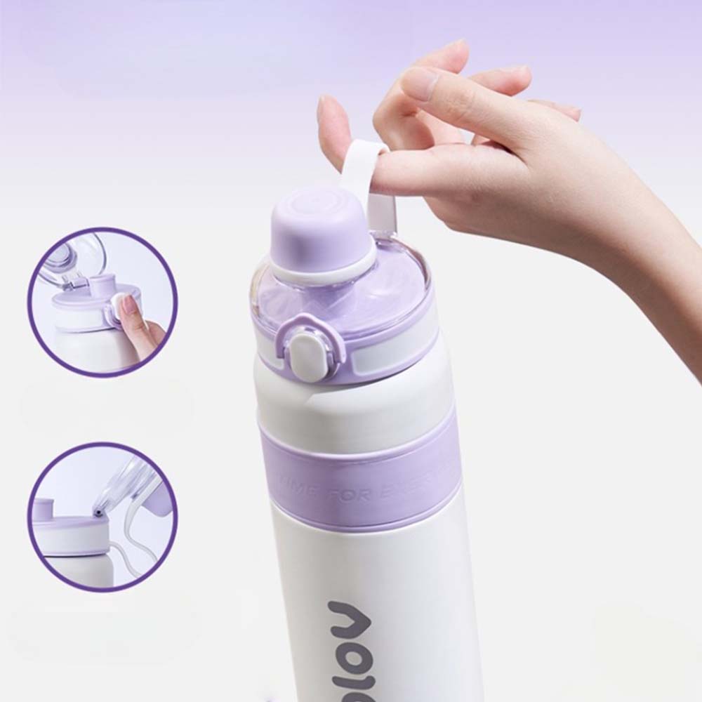 바블로브 대용량 보온보냉 손잡이 빨대 316 최상급 스텐텀블러1000ml - 상세 이미지 5