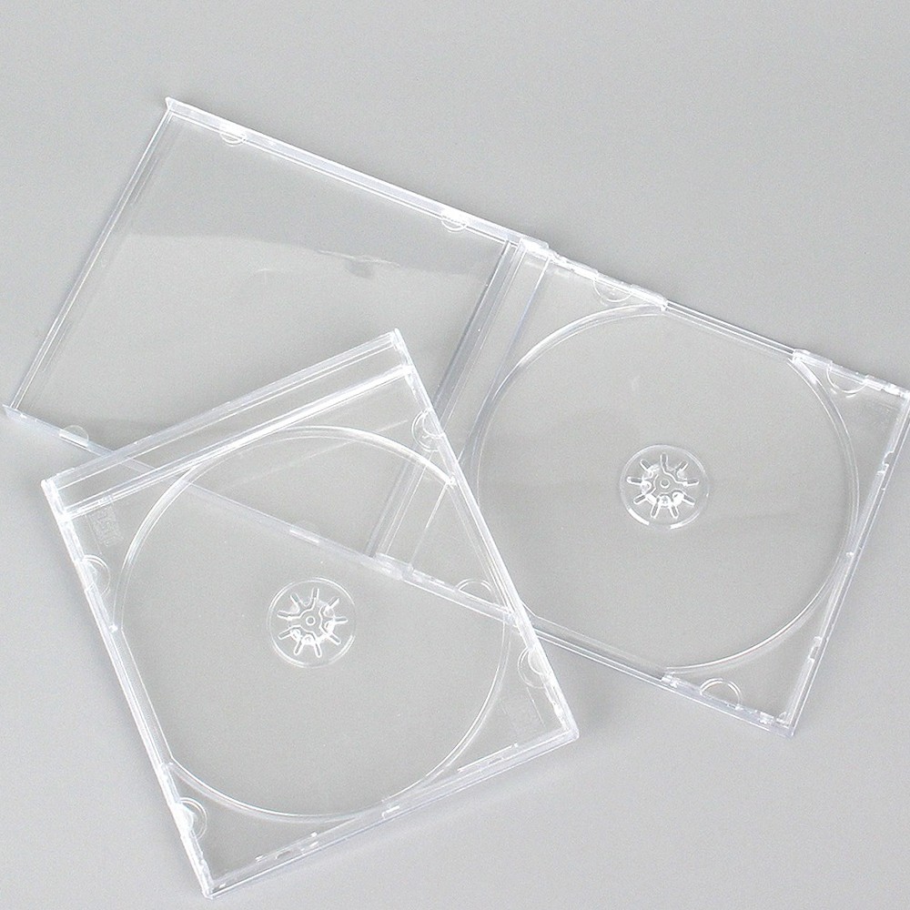 투명데이터보관CD케이스 플라스틱CD보관함 교육용DVD정리DVD케이스 - 상품 이미지