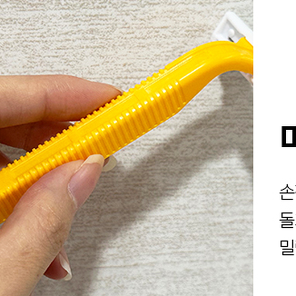 미끄럼방지업소용일회용면도기 스텐휴대간편여행용면도기 출장필수템위생관리 100개입 2중날면도기 - 상세 이미지 3