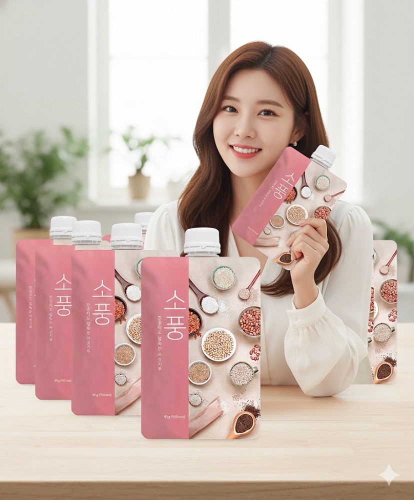 소풍 미숫가루 찬물에도 잘녹는 미수가루 40g x 10개 - 상품 이미지