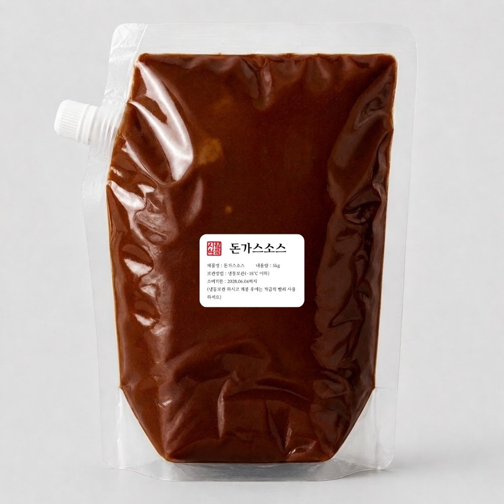 시원 돈까스 소스 5kg, 3개 - 상품 이미지