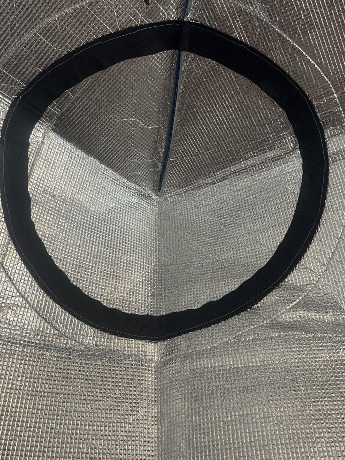 돗자리모자 갓모자 햇빛가리개 농사 고깔모자 90cm 케이프+모자 두꺼운형 반신 A. 91cm 캐노피 방풍 로프 포함 - 상세 이미지 5