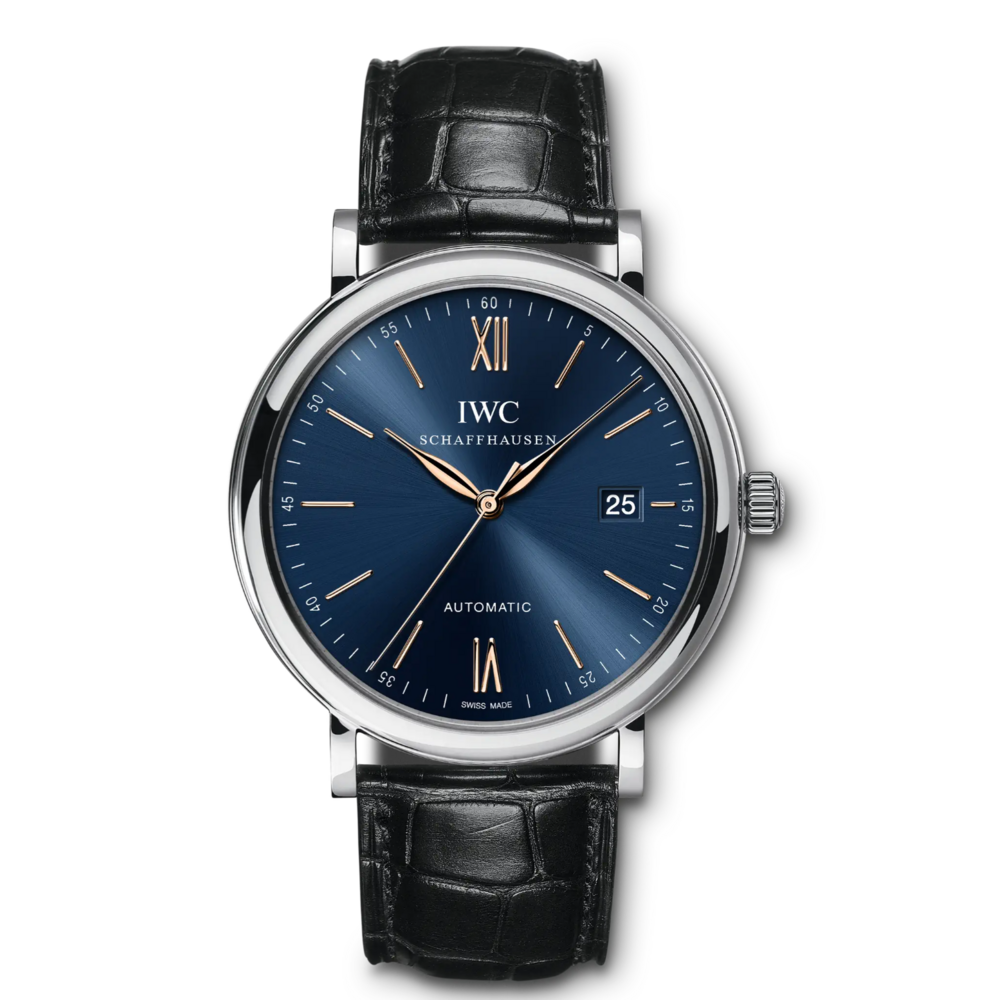 IWC 포르토피노 오토매틱 문페이즈 호환 20mm 소가죽 시계줄 스트랩 이미지 6