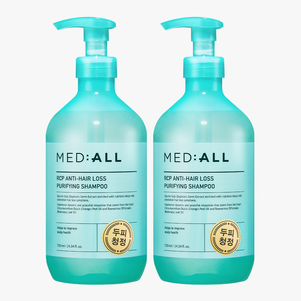 메디올 두피청정 퓨리파잉 탈모샴푸 시트러스허브, 720ml, 2개 - 상품 이미지