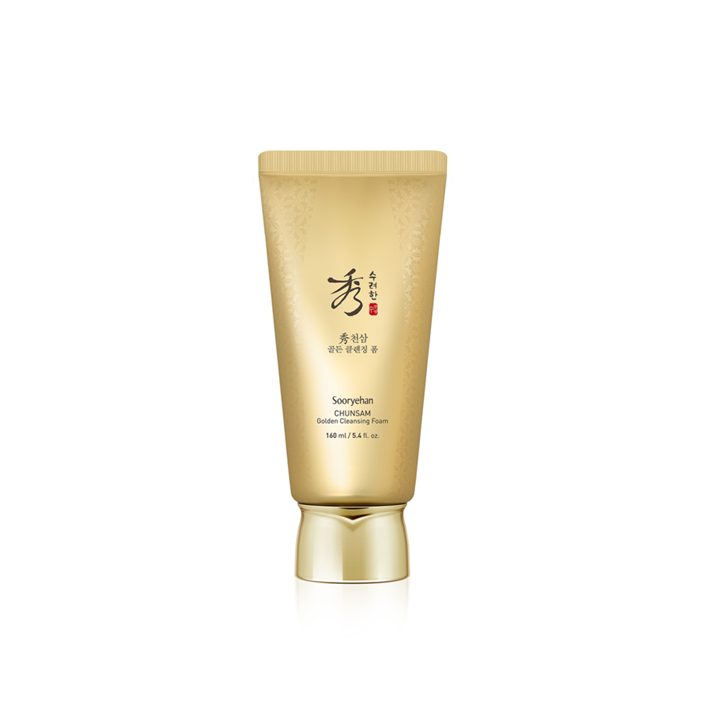 수려한 천삼 골든 클렌징폼 160ml - 상품 이미지