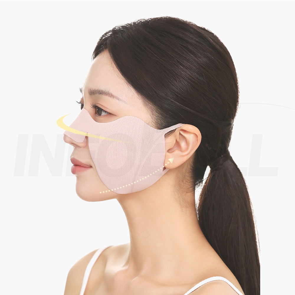 비알워터풀 페이스핏 마스크 패치 골프 등산 낚시 러닝 스포츠 자외선 차단 쿨링 얼굴 썬 패치 2세트 - 상세 이미지 3