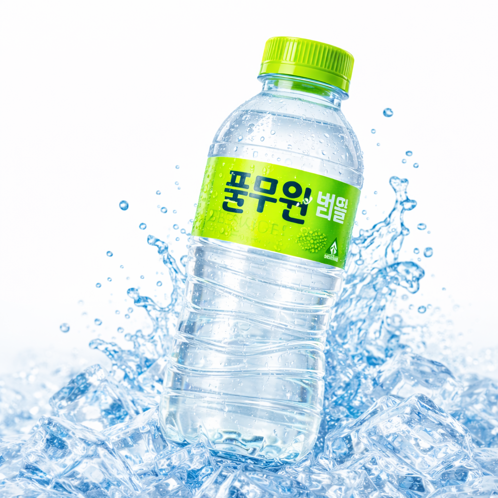 풀무원샘물 생수 천연 암반수 500ml, 40개 - 상품 이미지