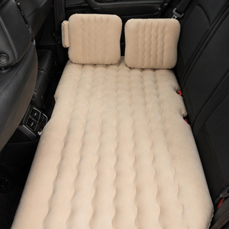 포근한 차량용 에어매트 벨벳 PVC 장거리 운전 휴식용