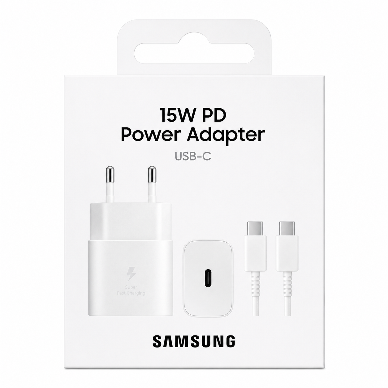 삼성 15W PD C타입 충전기 EP-T1510X CtoC 케이블 포함 화이트 - 상세 이미지 3