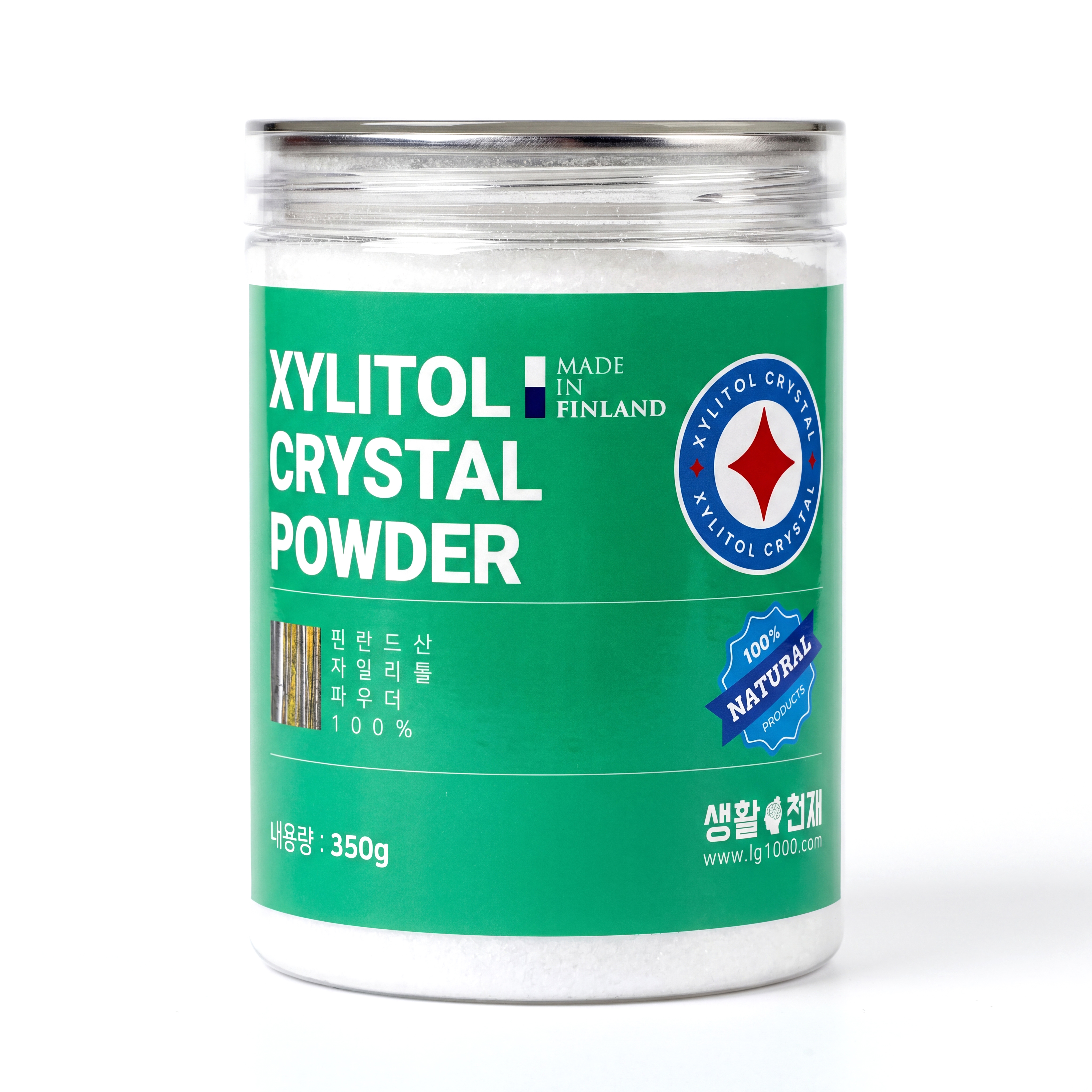 핀란드산 자일리톨 분말 가루 350g - 상품 이미지