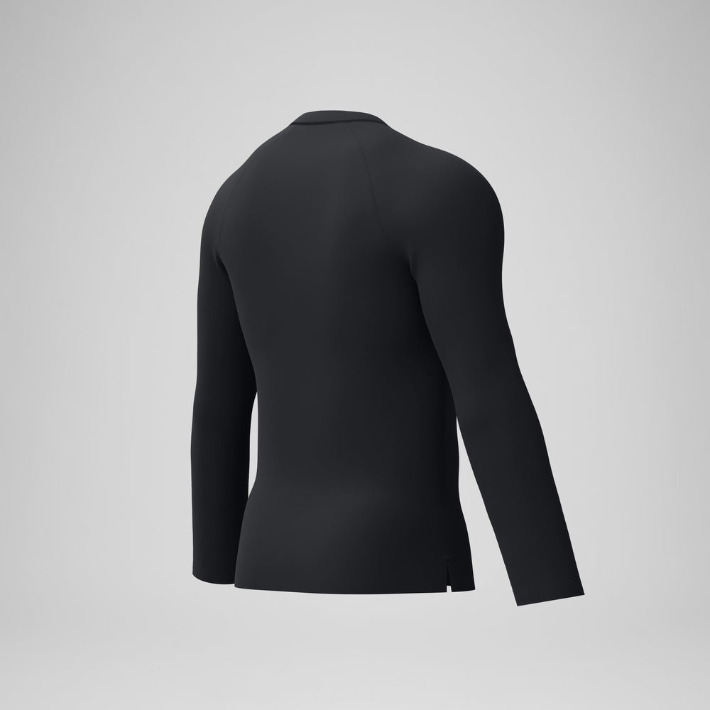 스피도 남성 붐 솔리드 롱슬리브 래쉬가드 긴팔 티셔츠 Anthracite, S 이미지 7
