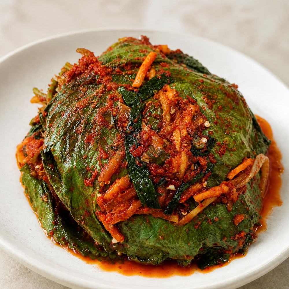 생깻잎김치 반찬 양념 국산 전라도 땡초 매운 1kg - 상품 이미지