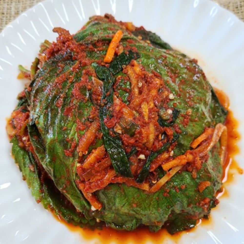 생깻잎김치 반찬 양념 국산 전라도 땡초 매운 1kg - 상세 이미지 2