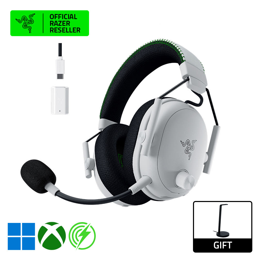 레이저코리아 BlackShark V3 Pro 게이밍 헤드셋 PC&콘솔지원 XBOX, 화이트 - 상품 이미지