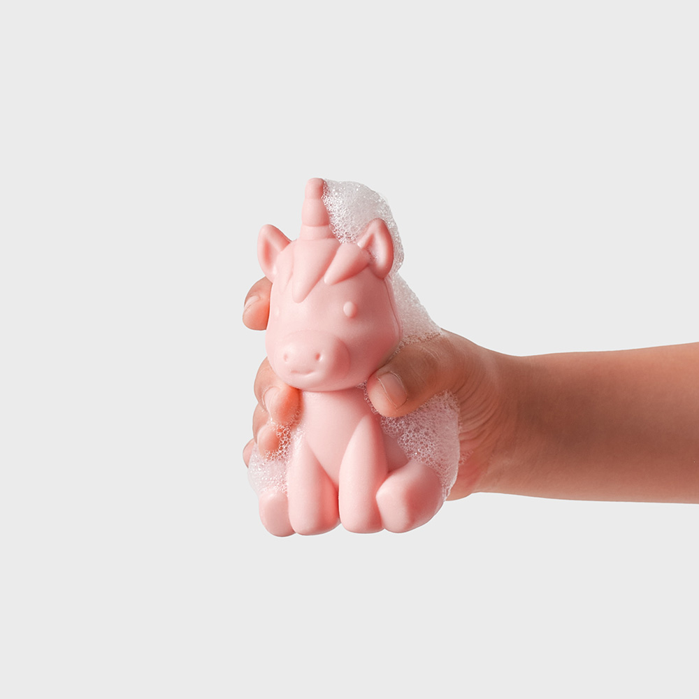 동구밭 어린이 선 데이 클렌징 바 유니콘 / 유아 약산성 올인원 비누 125g, 1개 - 상세 이미지 2