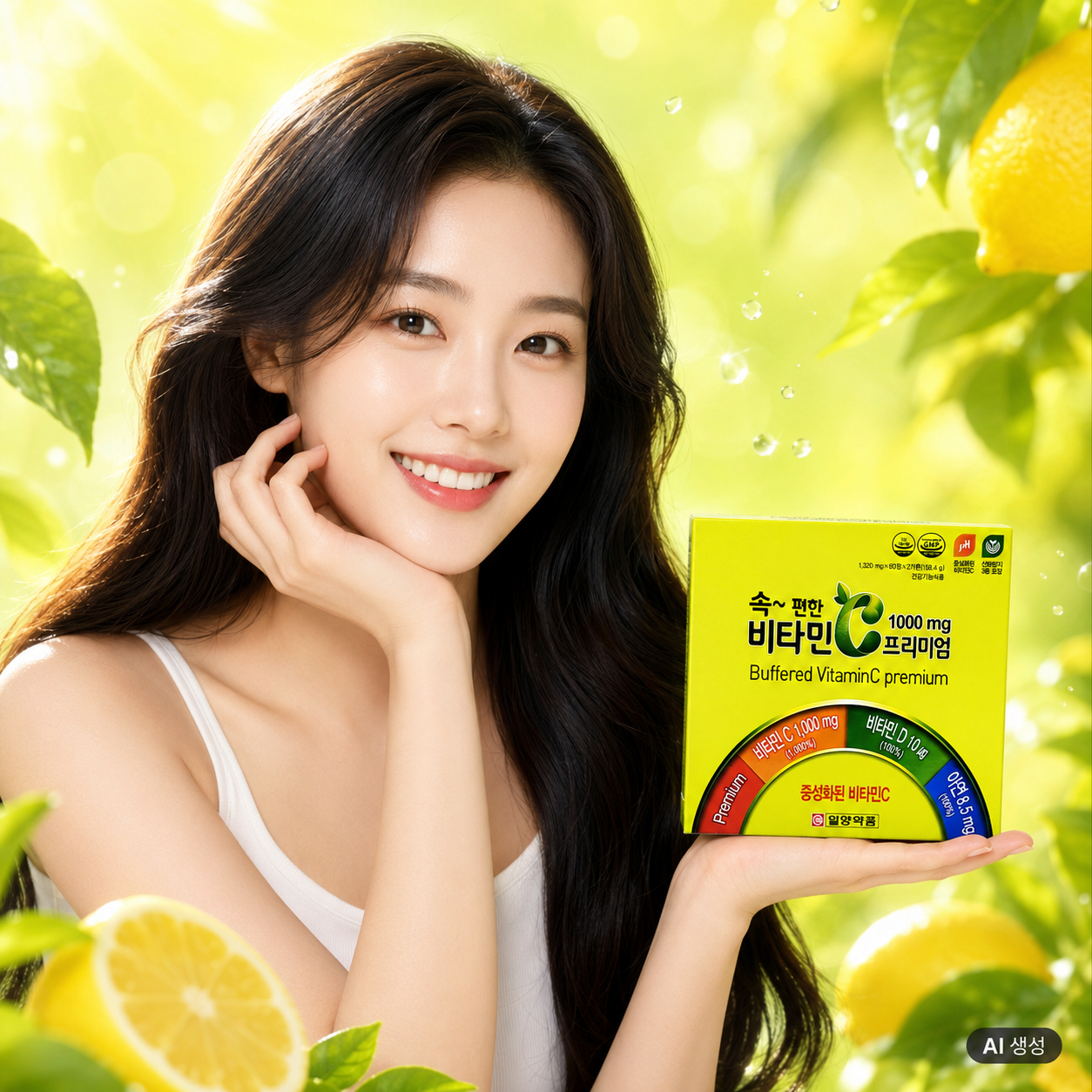 4개월분 120정 일양약품 버퍼드 중성 중성화 속편한 비타민C 1000mg 프리미엄 - 상품 이미지
