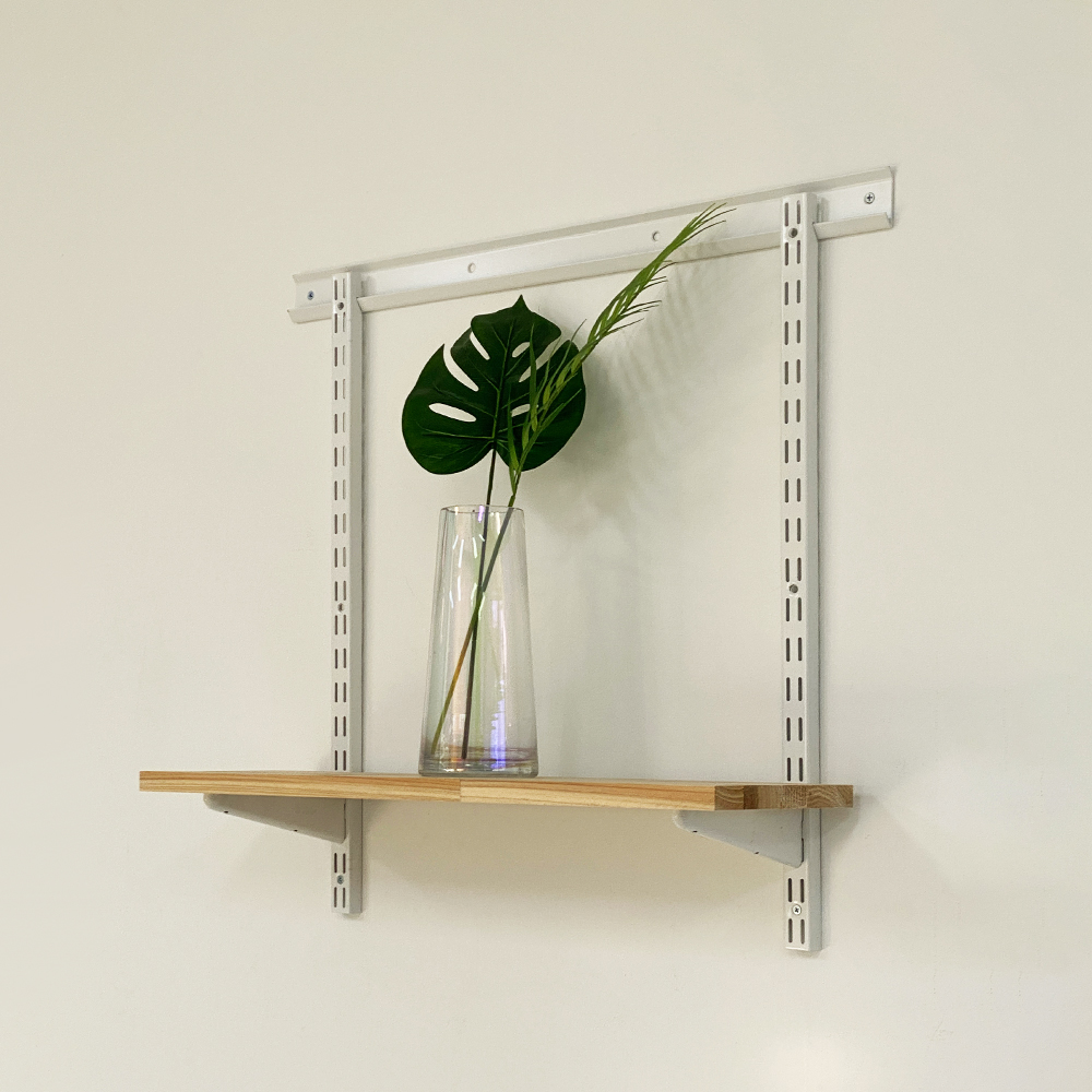 도트 009 찬넬선반 1단 600x200x600 다용도실 인테리어 베란다 벽선반 - 메인 이미지