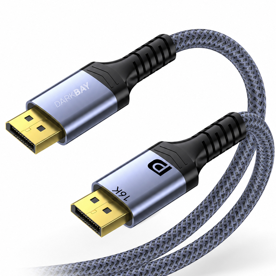 다크베이 16K DP케이블 VER 2.1 80Gbps 1m - 상품 이미지