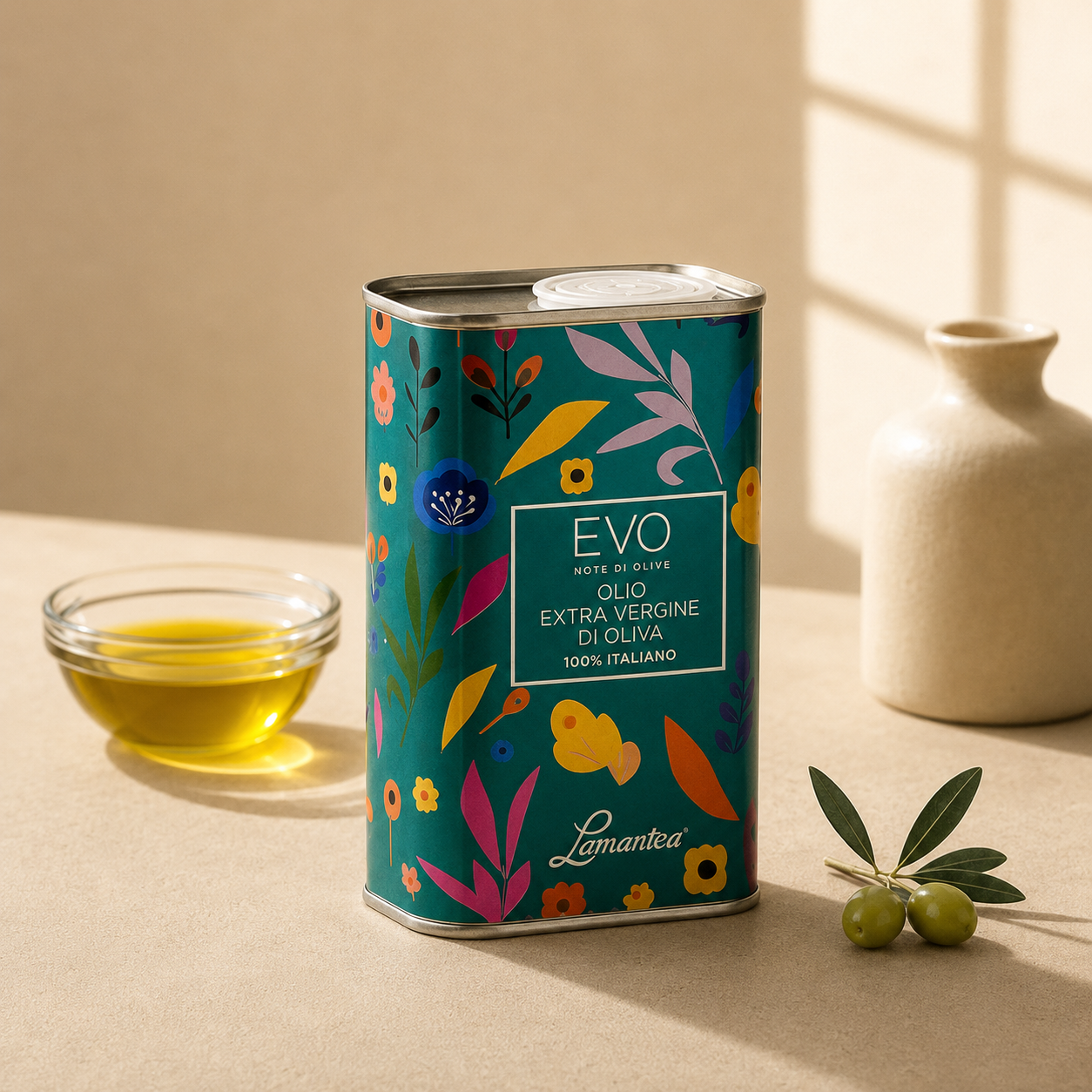 라만테아 엑스트라버진 올리브오일 이탈리아 프리미엄 냉압착 EVO 베르디 250ml, 1개 - 상품 이미지