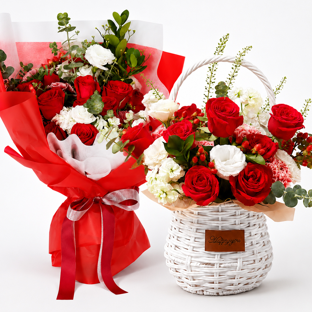 꽃다발 꽃바구니 베스트 생일축하 선물 생화 입학식 졸업식 장미 번쩍꽃배달 전국당일 무료배달 - 상품 이미지