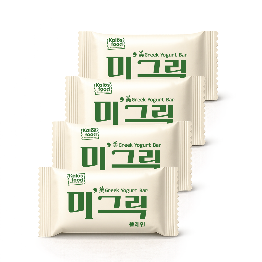 미그릭 그릭요거트바 플레인 1상자 (30g x 4개입) - 상세 이미지 2