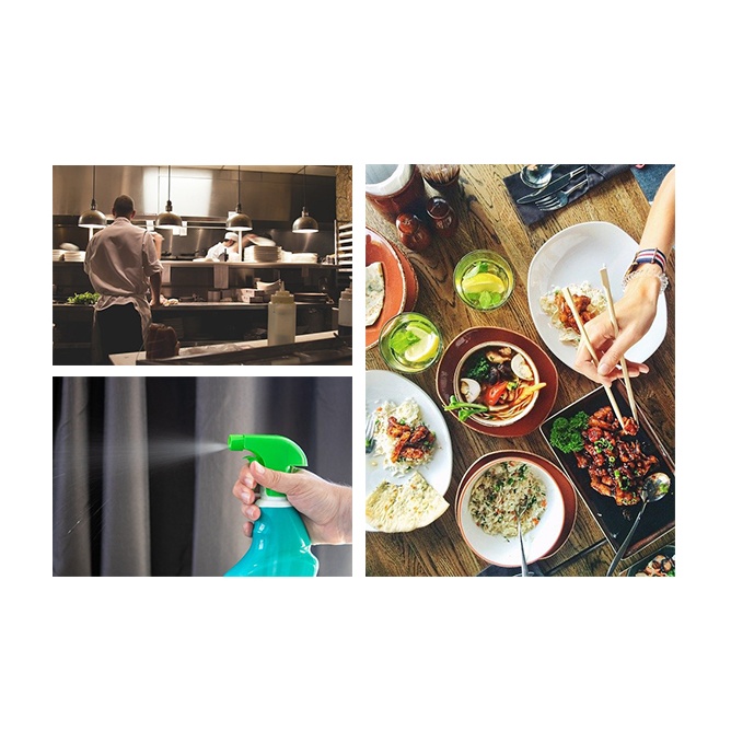 바이오 크린콜 클린콜 75% 1L 진로 발효 주정 향균 스프레이 알콜 바이오콜 살균수 - 상세 이미지 2