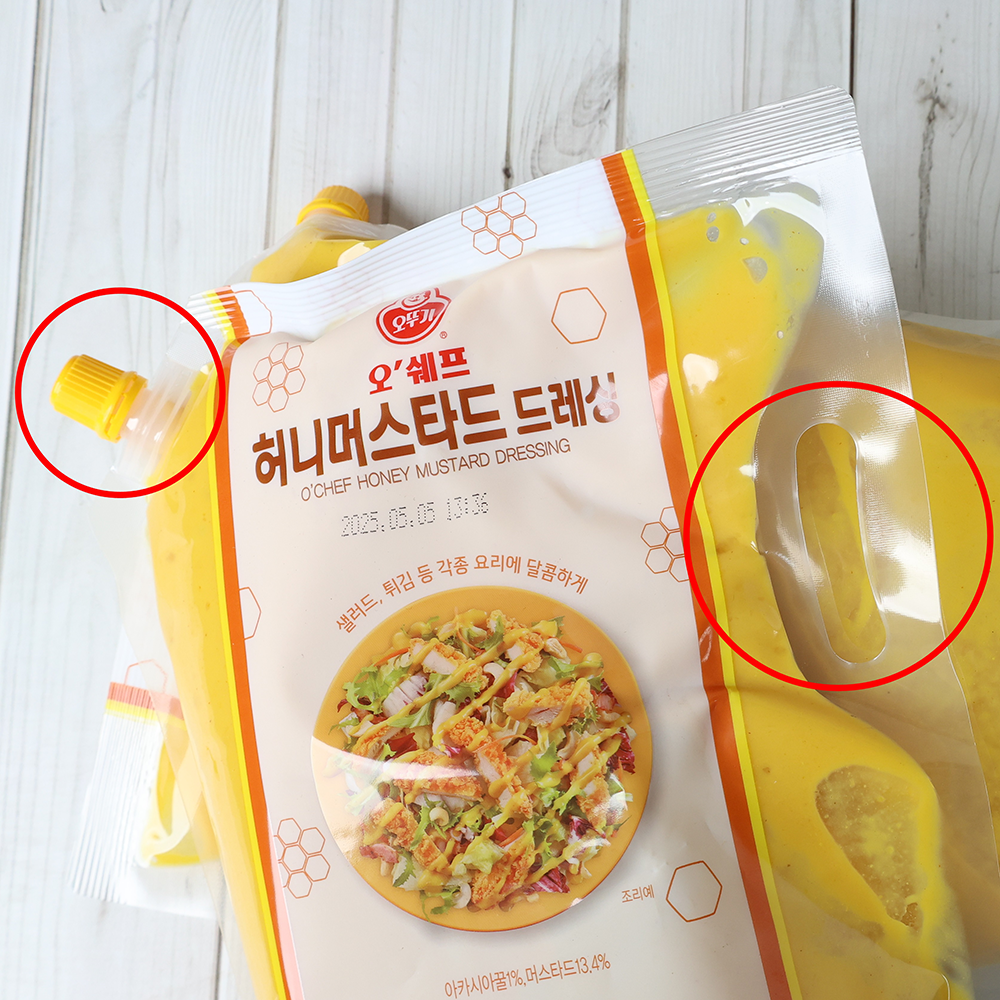 오뚜기 오쉐프 허니머스타드드레싱 소스 업소용 2kg, 1개 - 상세 이미지 4