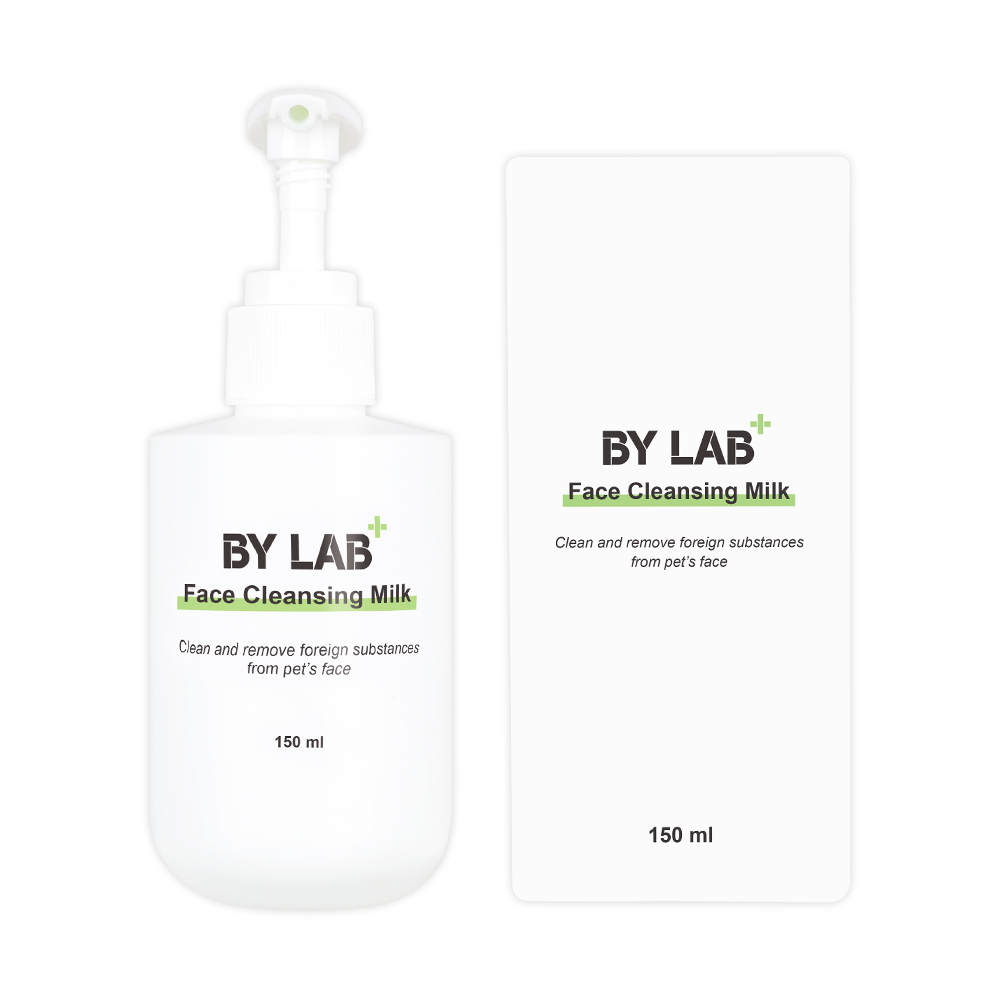 바이랩 페이스 클렌징 밀크 강아지 얼굴 샴푸 눈물자국 눈곱 세안 세정제 150ml, 1개 상품 이미지