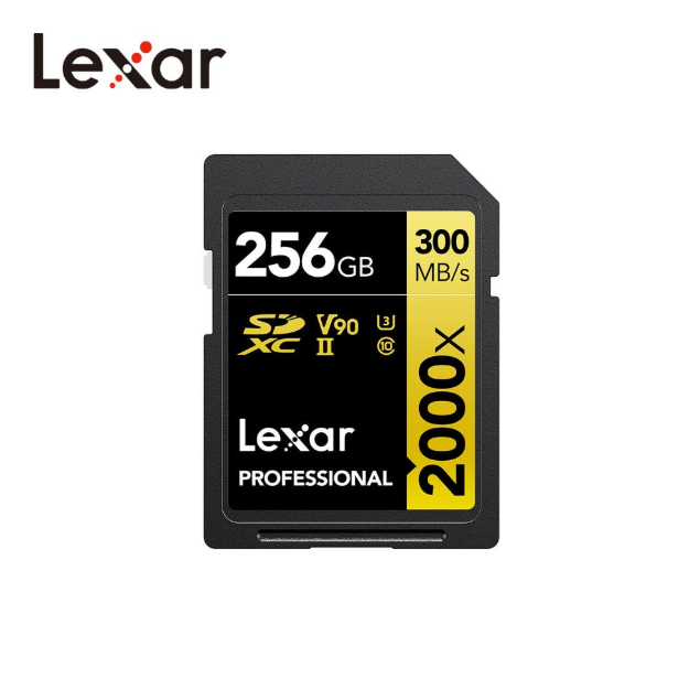 LEXAR 프로패셔널 2000X SD 메모리카드 SDXC UHS-II 512GB 캐논 소니 니콘 후지 카메라 호환