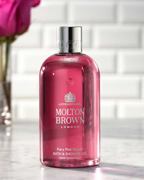 몰튼브라운 배쓰 앤 샤워젤 파이어리 핑크 페퍼 바디클렌저 300ml - 상품 이미지