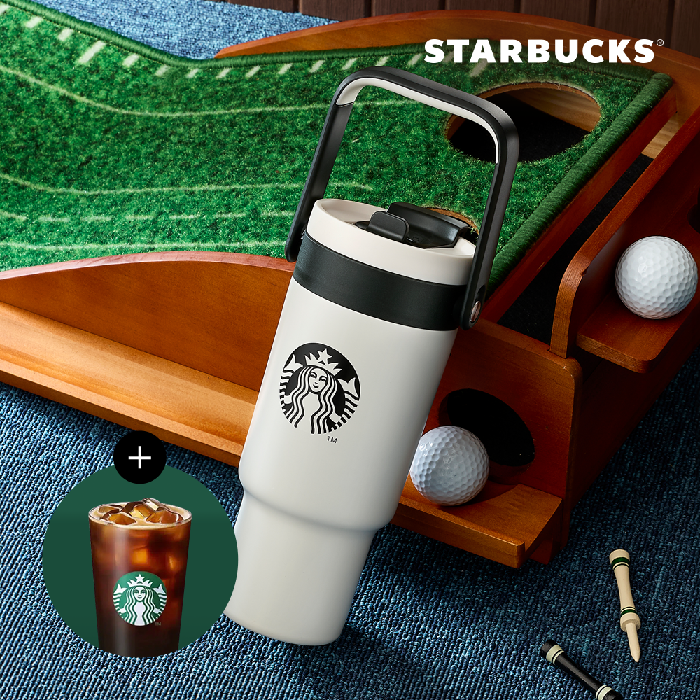 [starbucks] SS Golf Ruffee Tumbler 710ml
