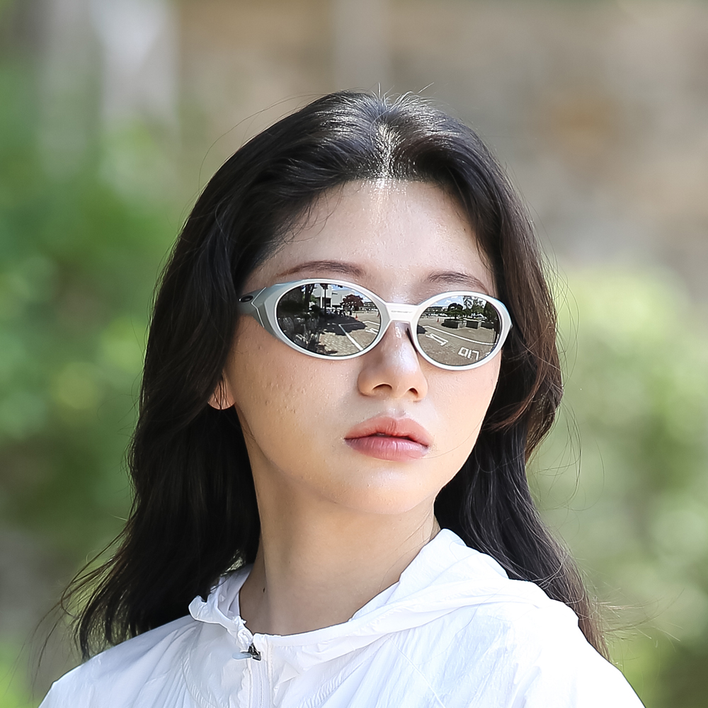 오클리 아이자켓 리덕스 OO9438 스포츠 고글 러닝 05 실버/프리즘 블랙 편광 이미지 8