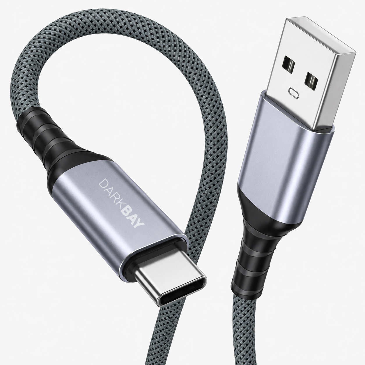 다크베이 USB 3.2 Gen2 A to C타입 10Gbps 고속 충전 케이블 0.3m - 상품 이미지