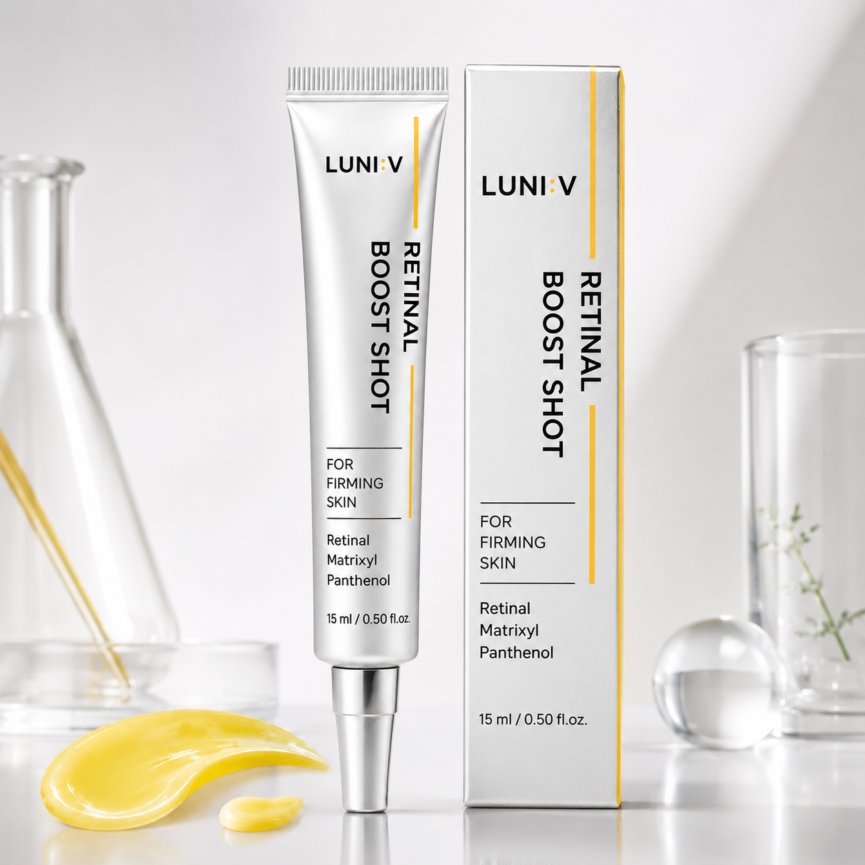 루니브 레티날 나이트 미백 주름개선 집중 부스트 샷 15ml - 상품 이미지